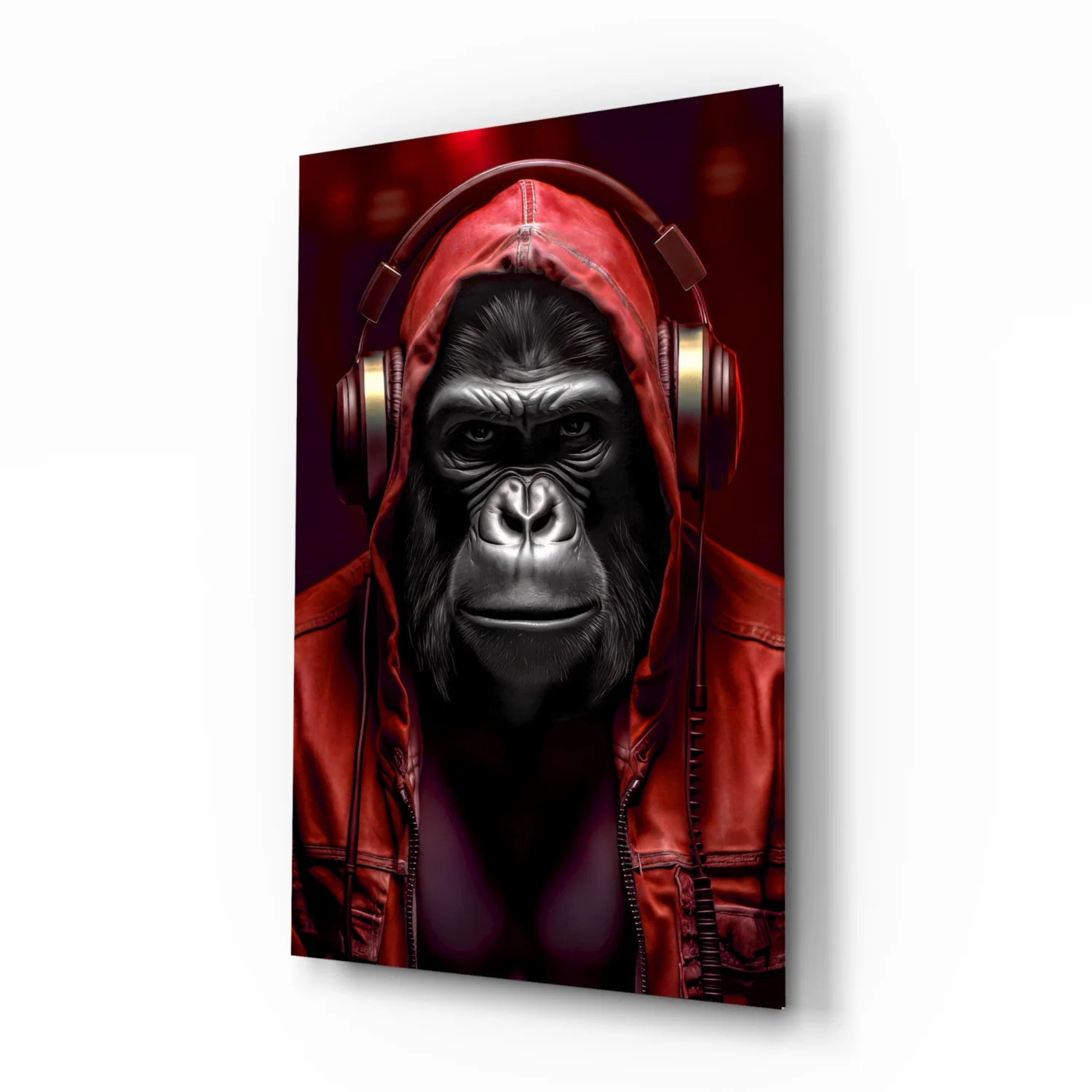 Rebellios Ape Glass Wall Art || Designer Collection - Image 9