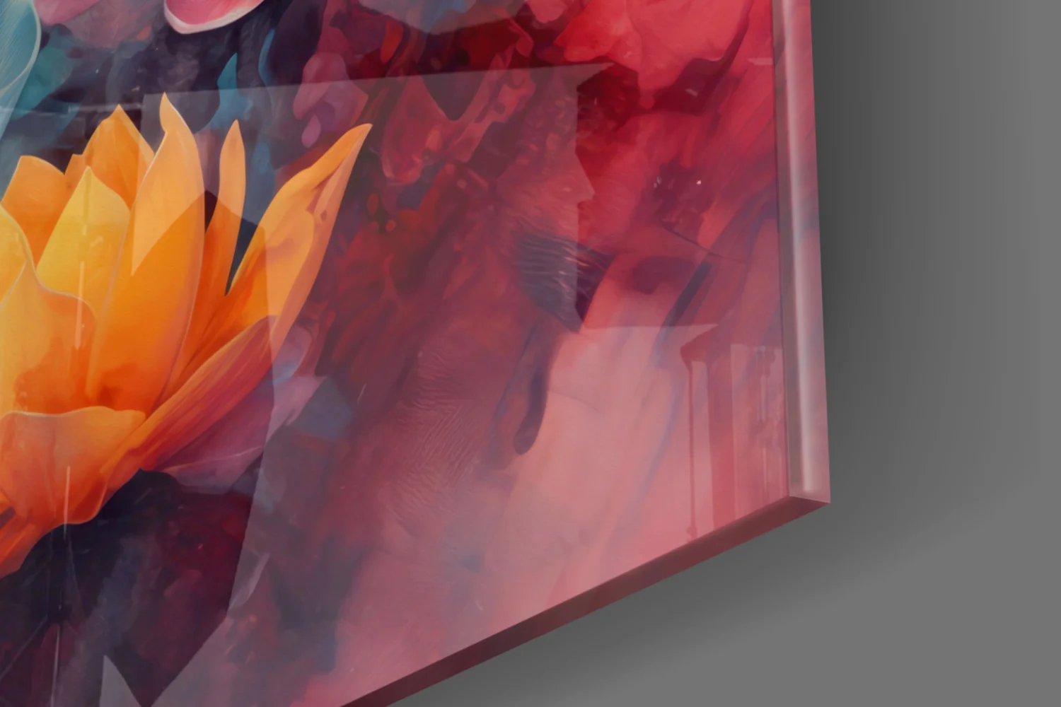 Buddha Glass Wall Art || Designer Collection - Image 7
