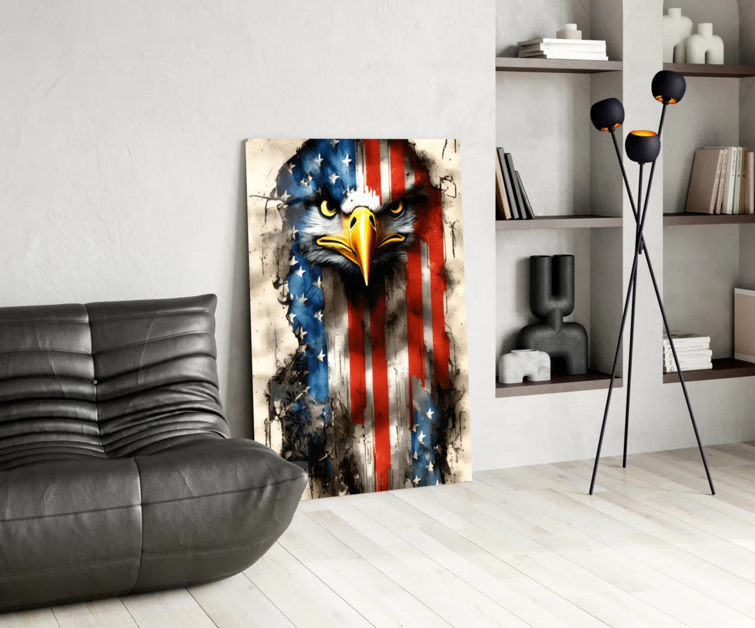 American Eagle Glass Wall Art || Designer Collection - Image 5