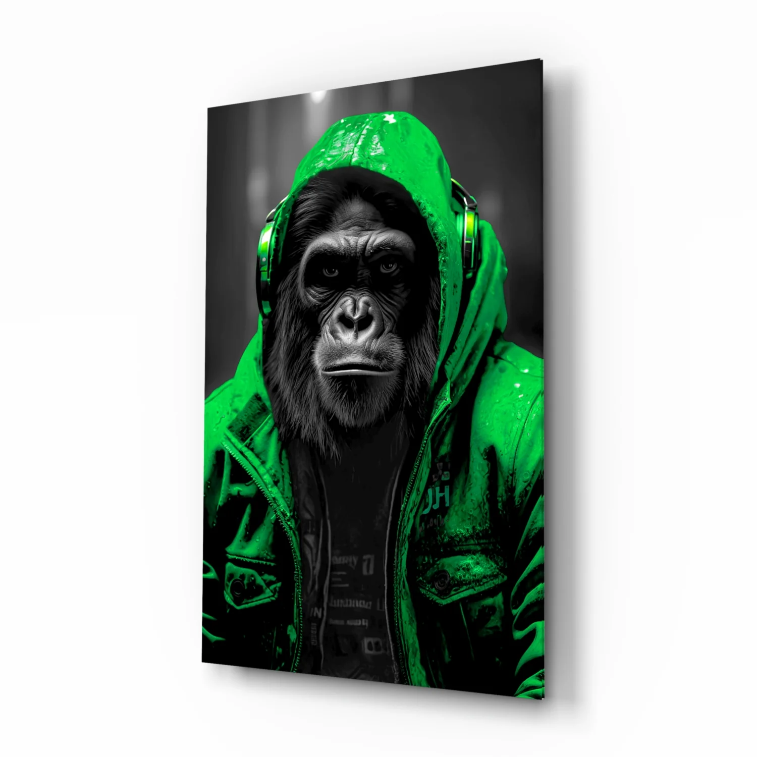 Rebellios Ape Glass Wall Art || Designer Collection - Image 31