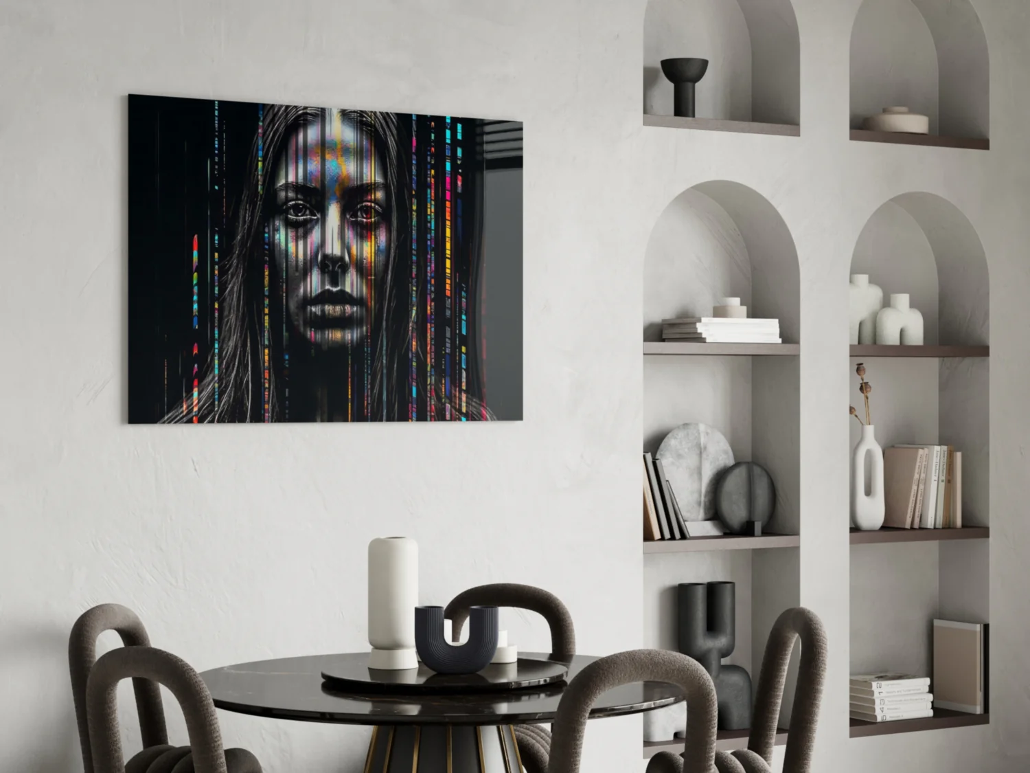 Color Stream Glass Wall Art || Designers Collection - Image 5