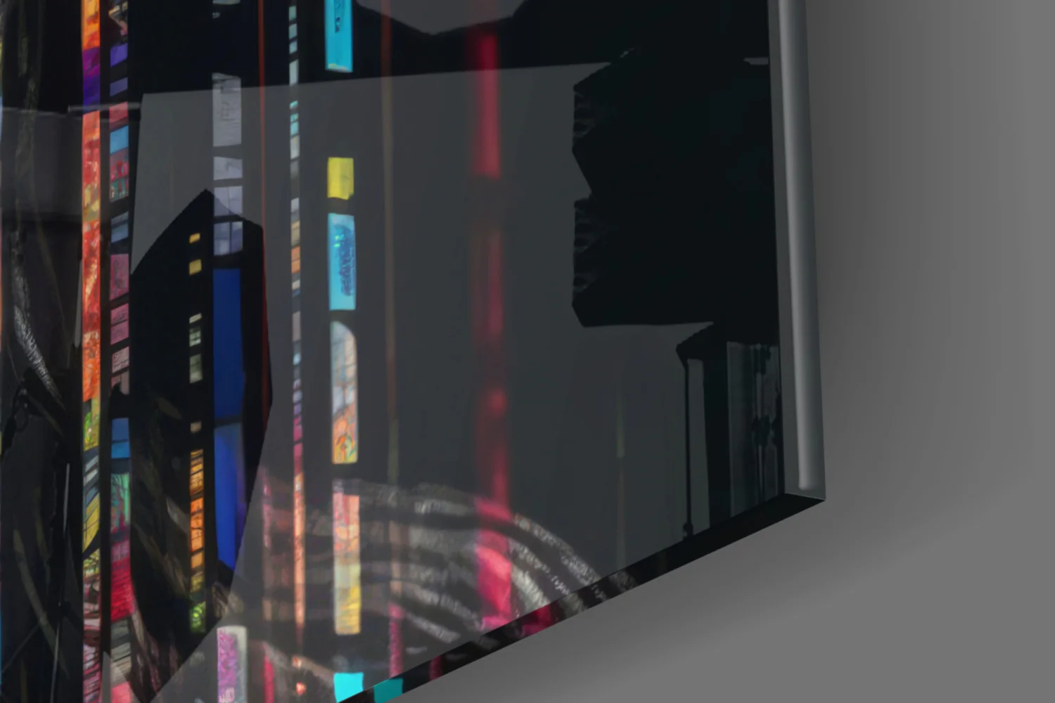 Color Stream Glass Wall Art || Designers Collection - Image 7