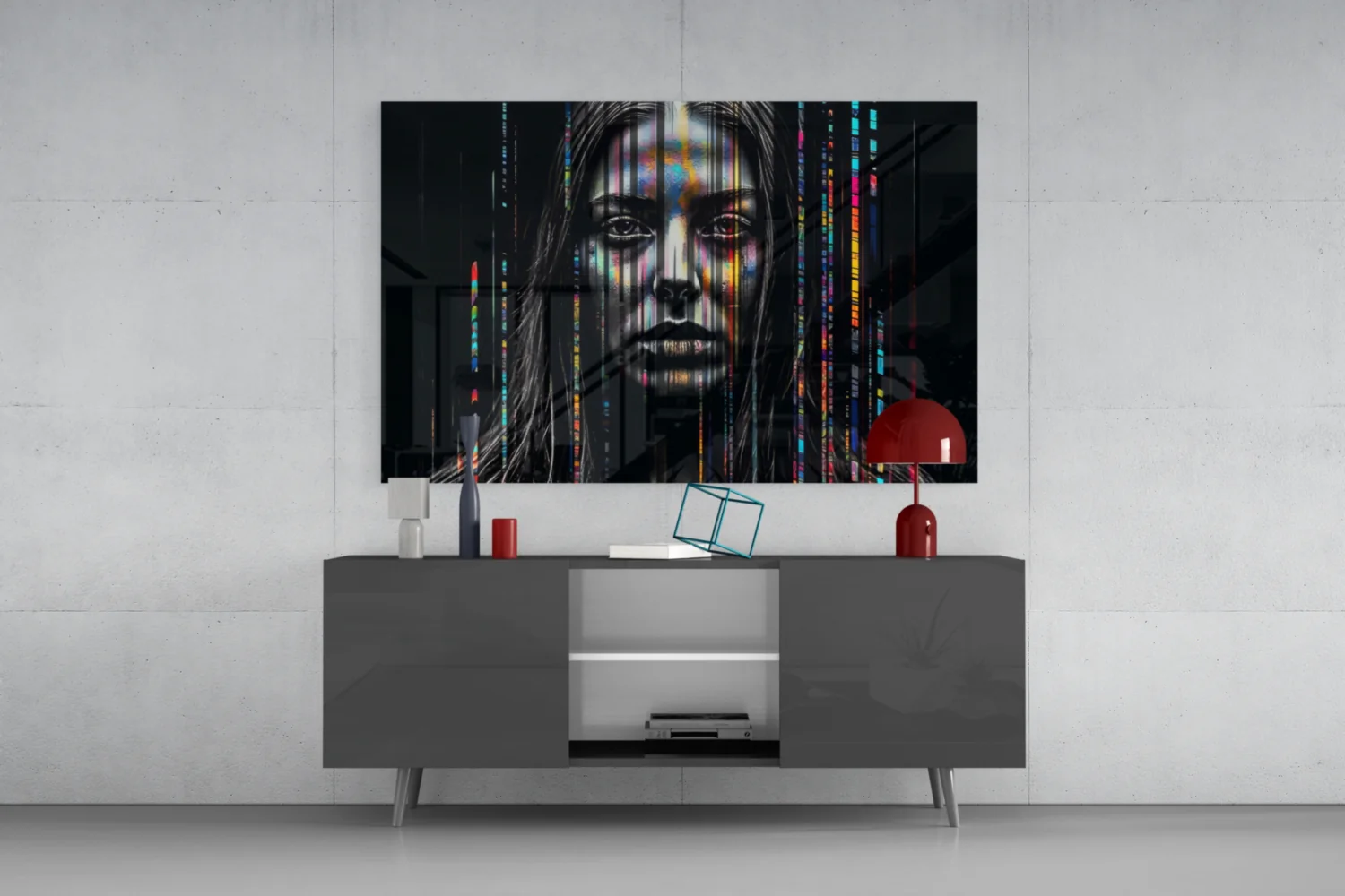 Color Stream Glass Wall Art || Designers Collection - Image 8