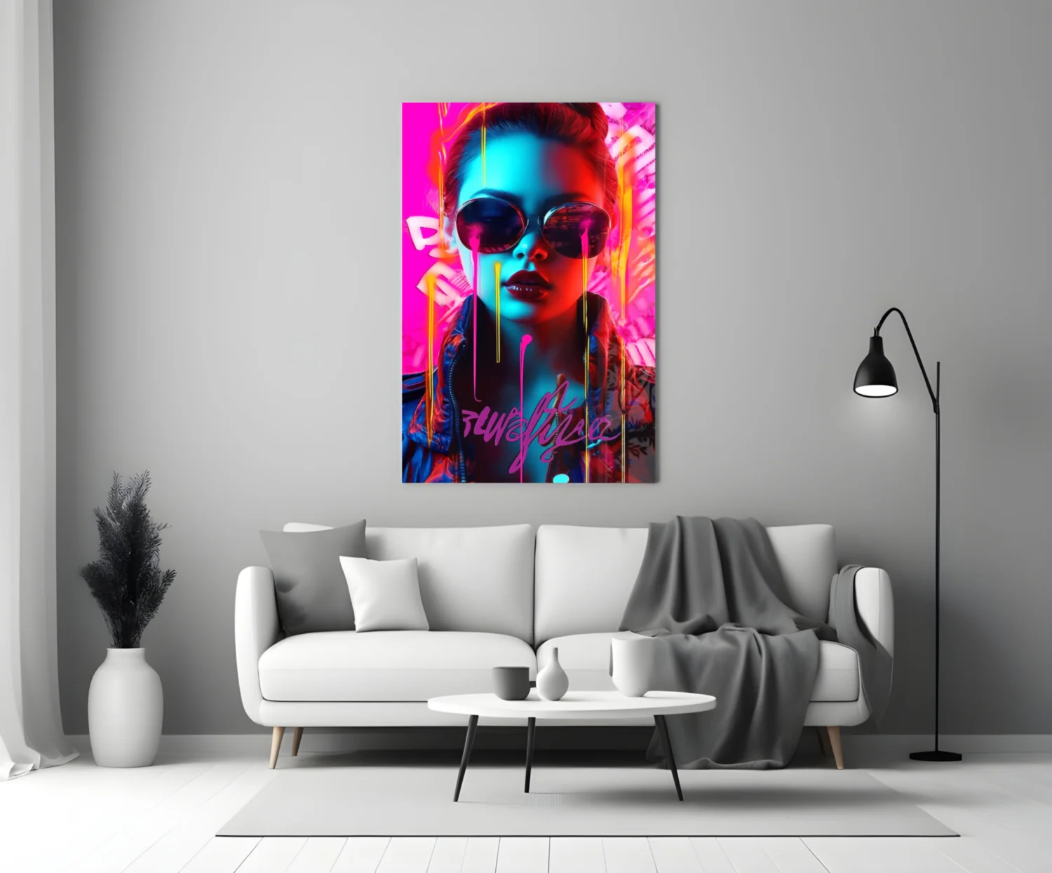Stylish Woman Glass Wall Art || Designer Collection - Image 3