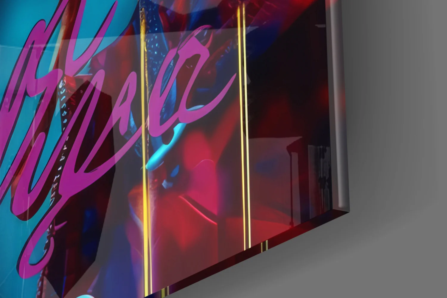 Stylish Woman Glass Wall Art || Designer Collection - Image 7