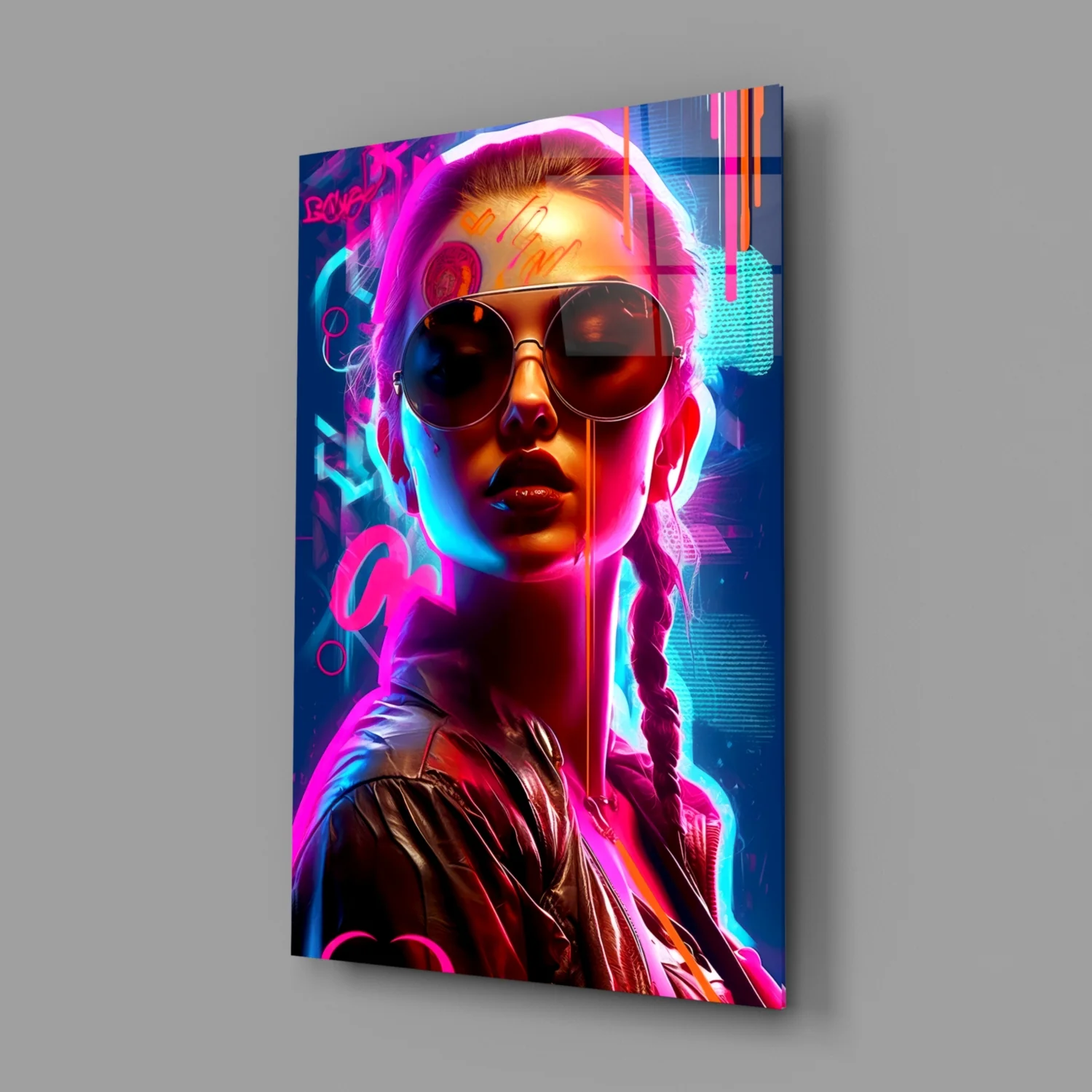 Stylish Woman Glass Wall Art || Designer Collection - Image 2