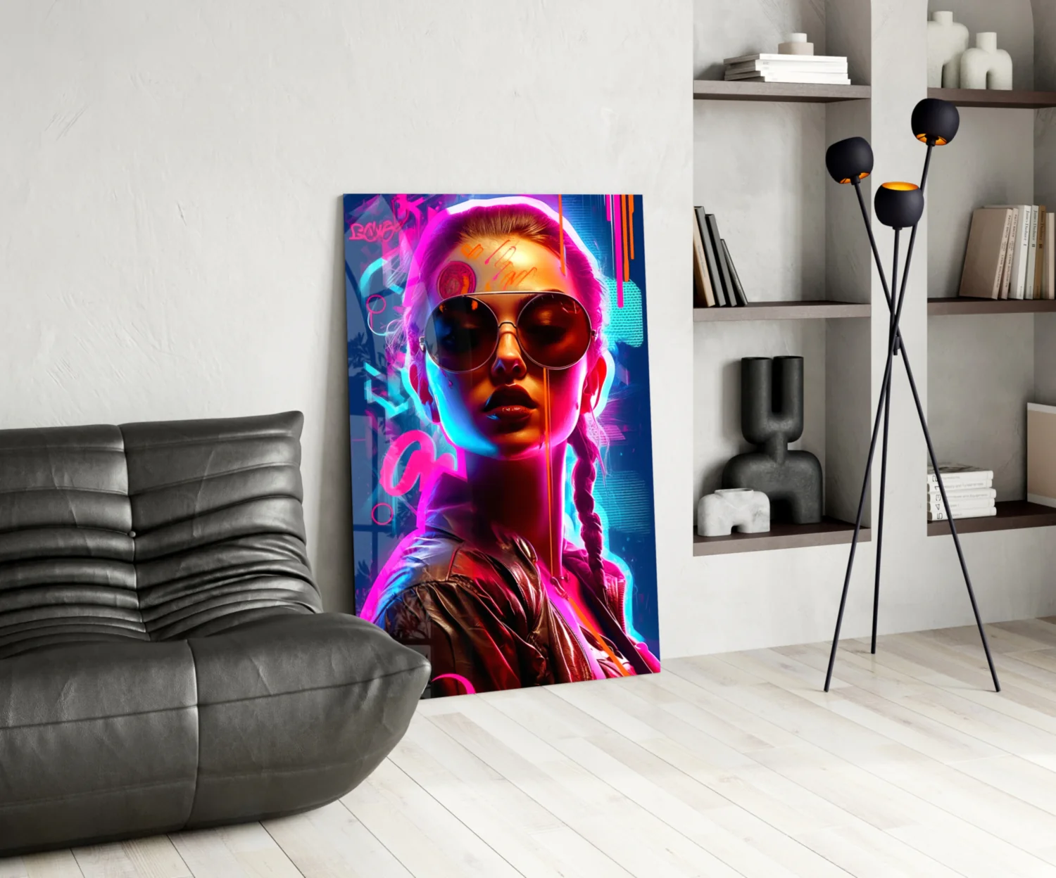 Stylish Woman Glass Wall Art || Designer Collection - Image 5