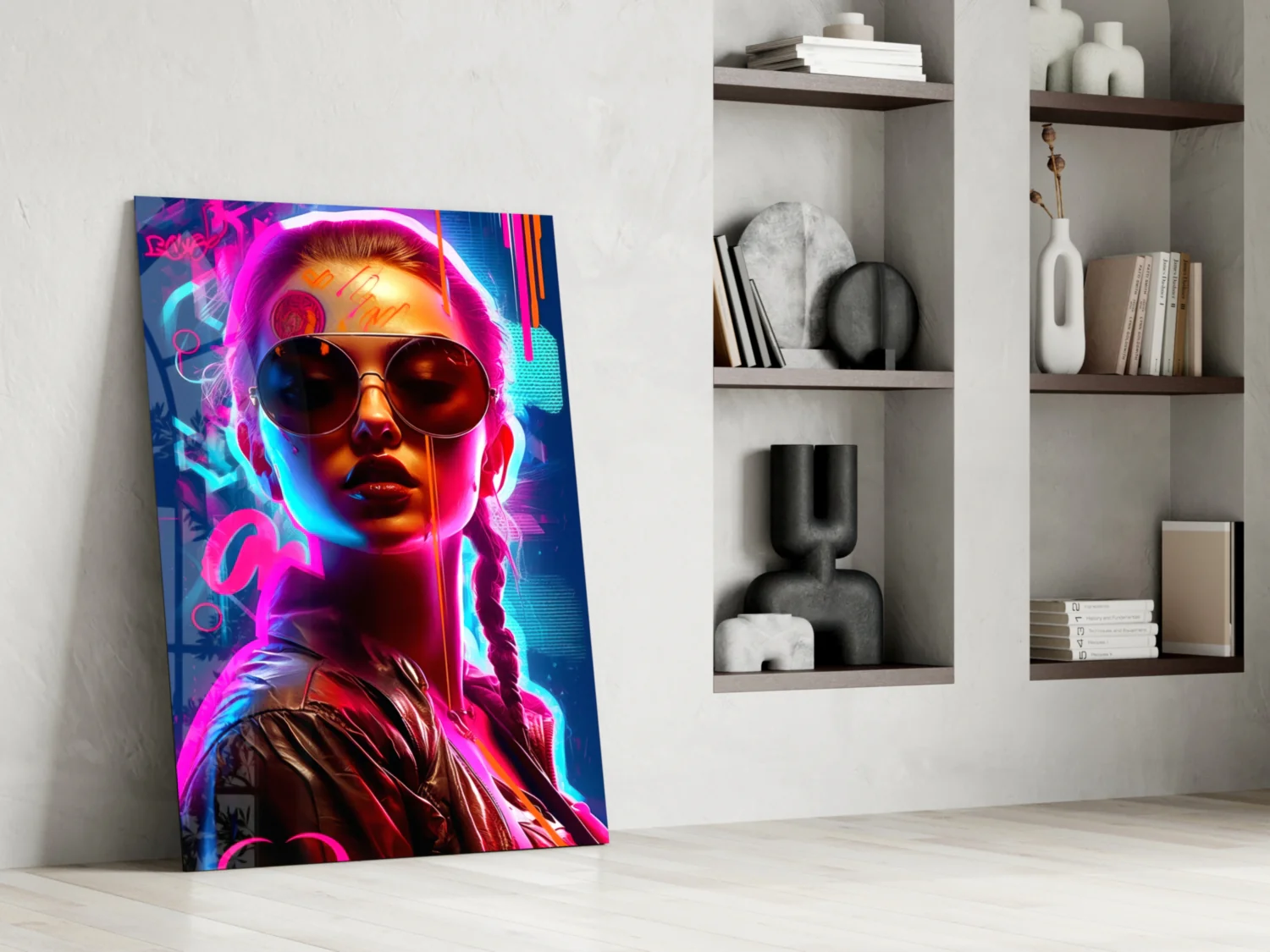 Stylish Woman Glass Wall Art || Designer Collection - Image 6