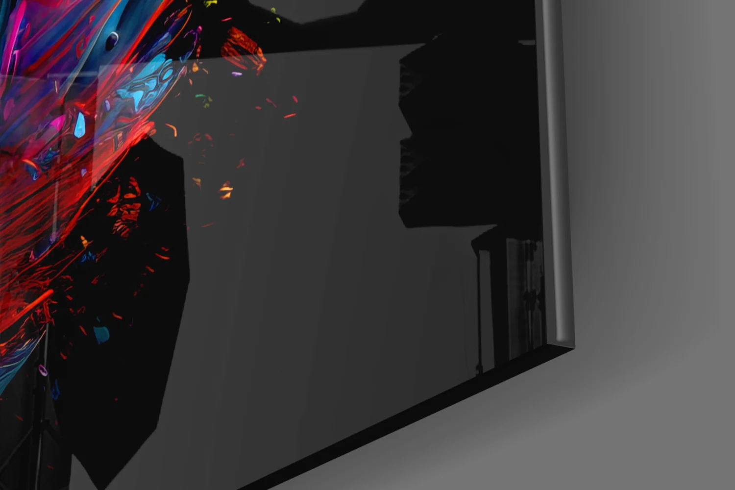 Feather Glass Wall Art || Designers Collection - Image 7