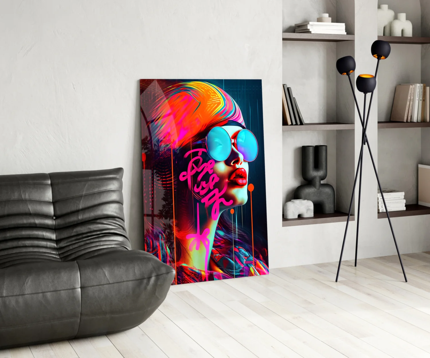 Lips and Looks Glass Wall Art || Designer Collection - Image 5