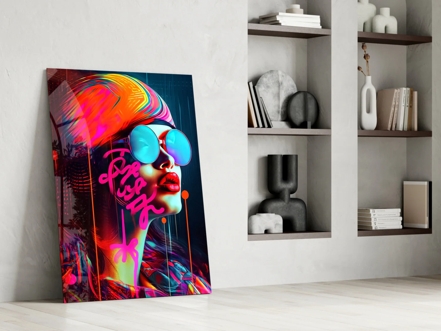 Lips and Looks Glass Wall Art || Designer Collection - Image 6