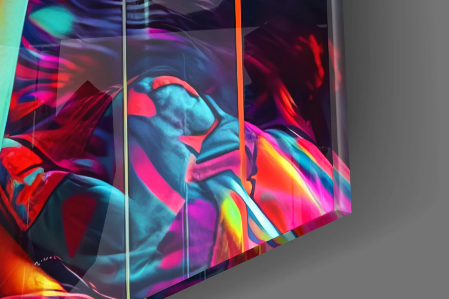 Lips and Looks Glass Wall Art || Designer Collection - Image 7