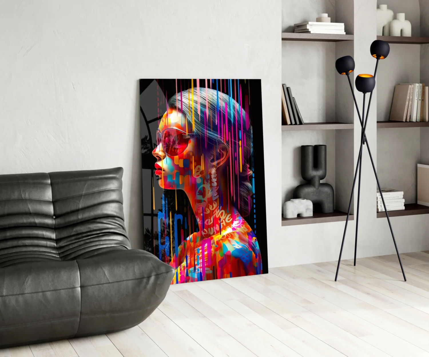Beauty in Colors Glass Wall Art || Designer Collection - Image 5