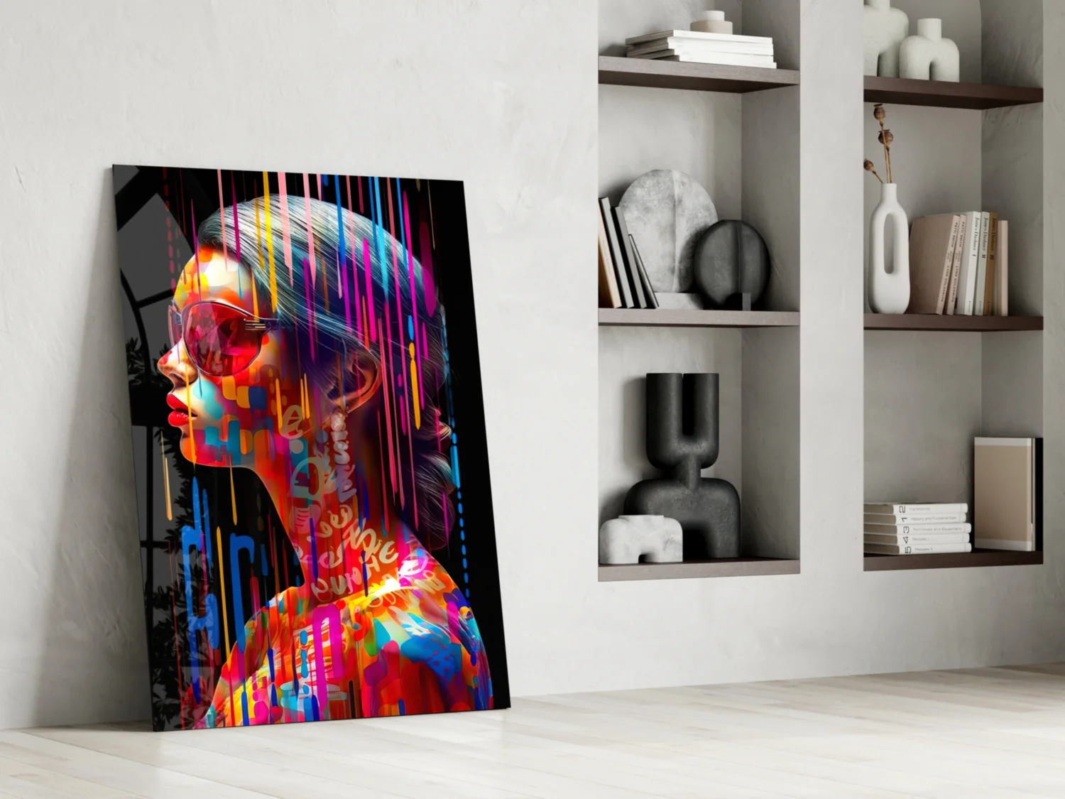 Beauty in Colors Glass Wall Art || Designer Collection - Image 6