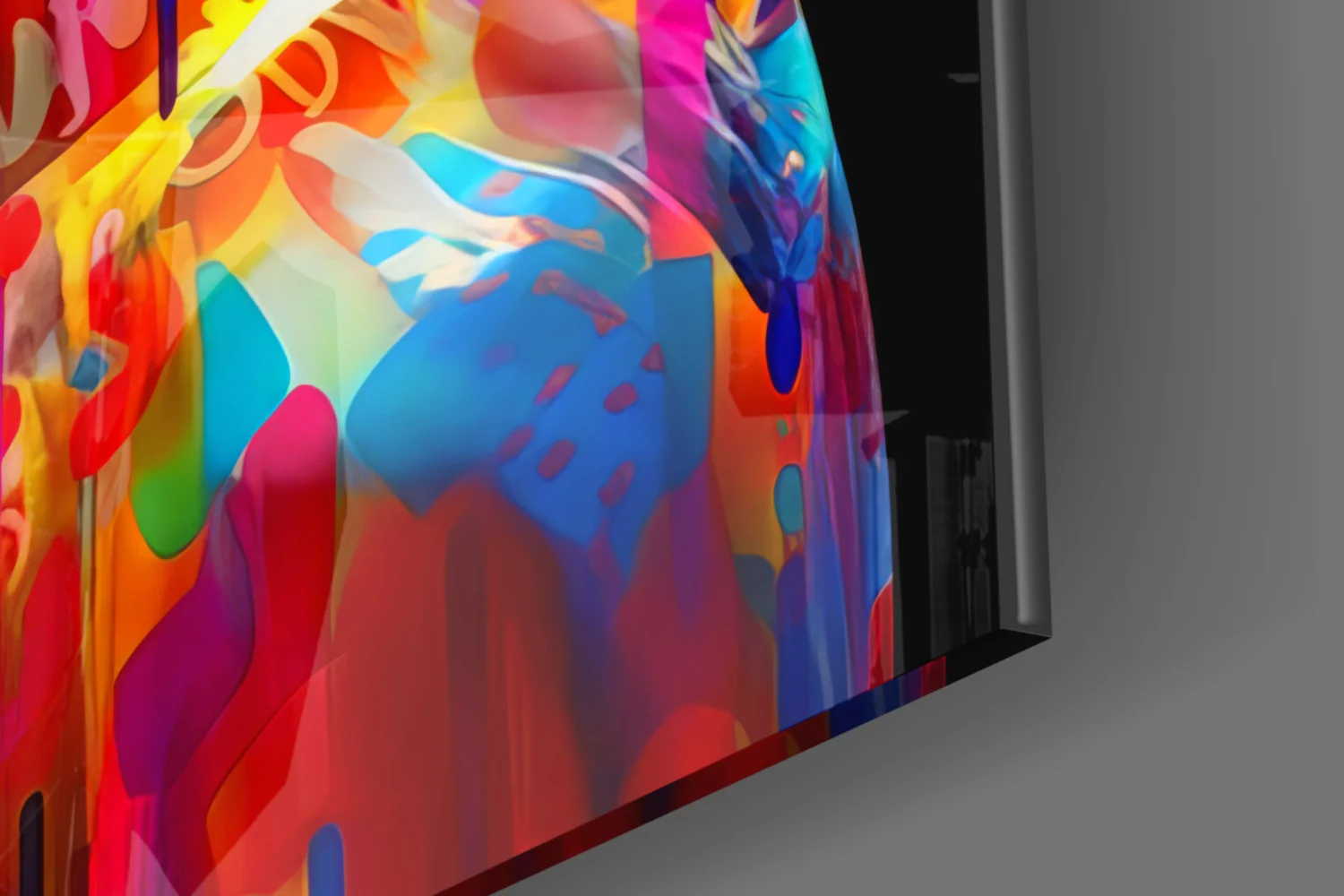 Beauty in Colors Glass Wall Art || Designer Collection - Image 7