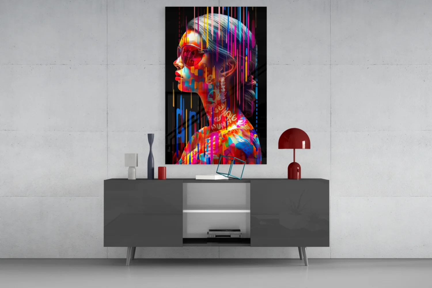 Beauty in Colors Glass Wall Art || Designer Collection - Image 8