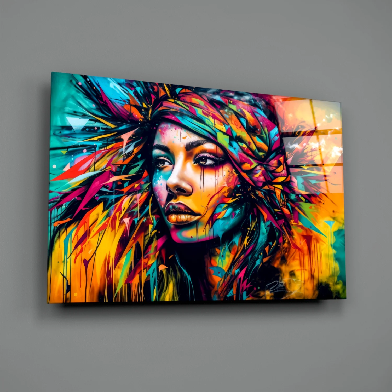 Beauty Glass Wall Art || Designer Collection - Image 2