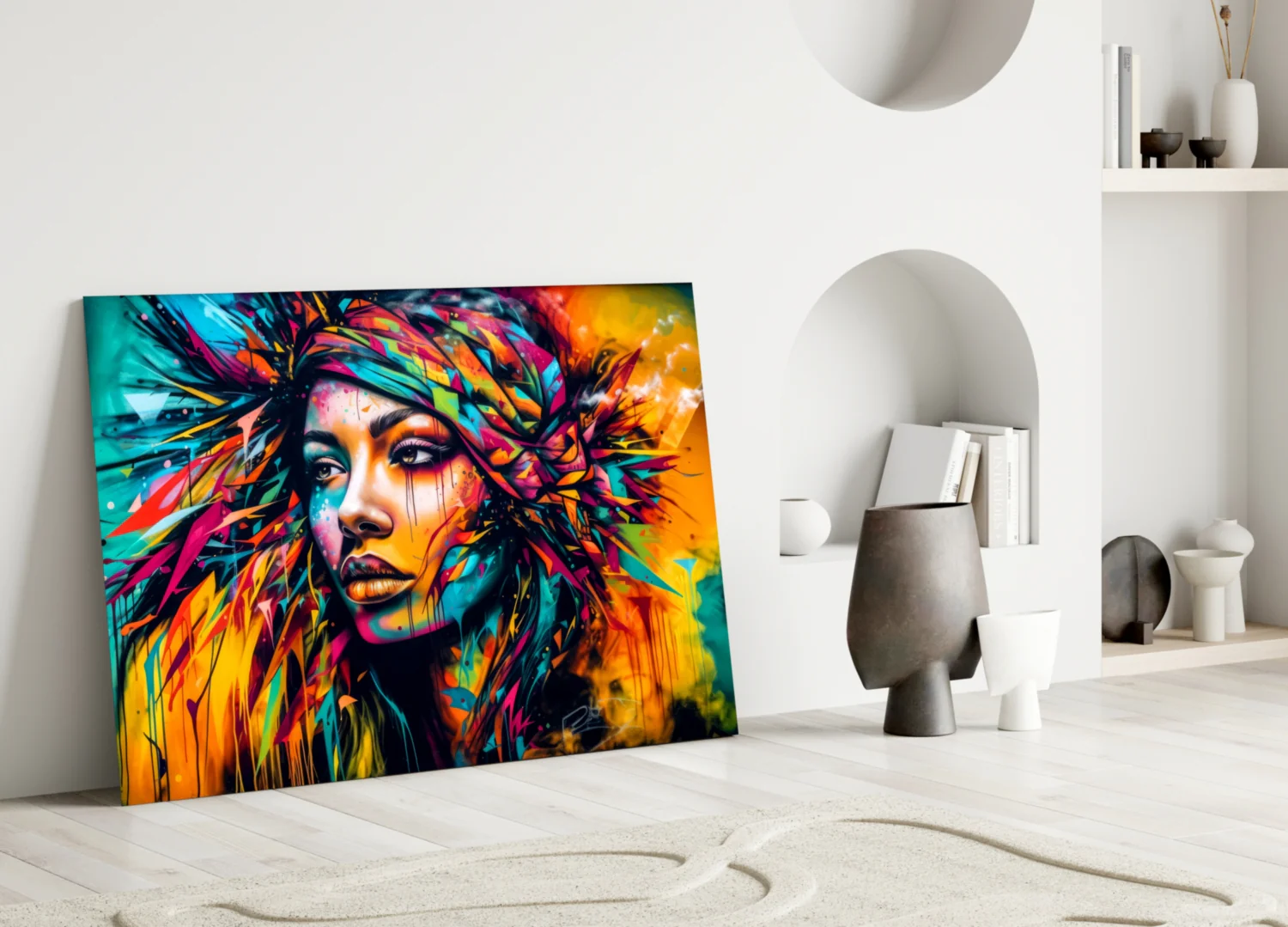 Beauty Glass Wall Art || Designer Collection - Image 3