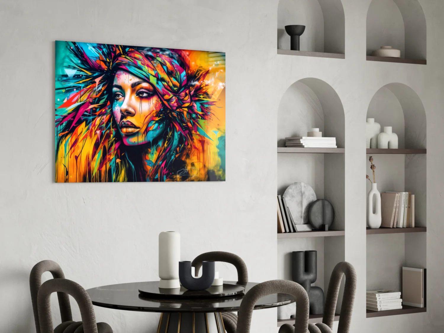 Beauty Glass Wall Art || Designer Collection - Image 5