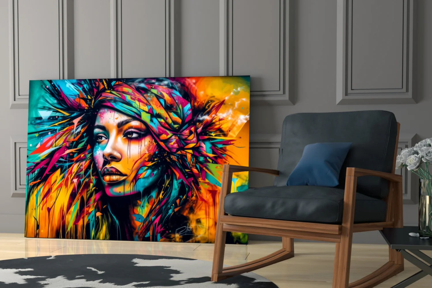 Beauty Glass Wall Art || Designer Collection - Image 6