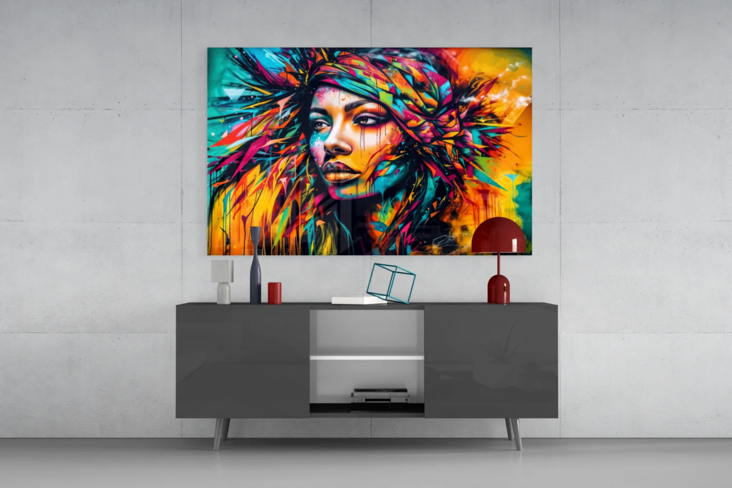 Beauty Glass Wall Art || Designer Collection - Image 8