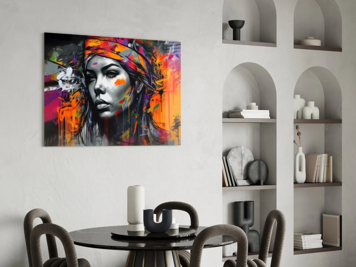 Peaceful Mind Glass Wall Art || Designers Collection - Image 5