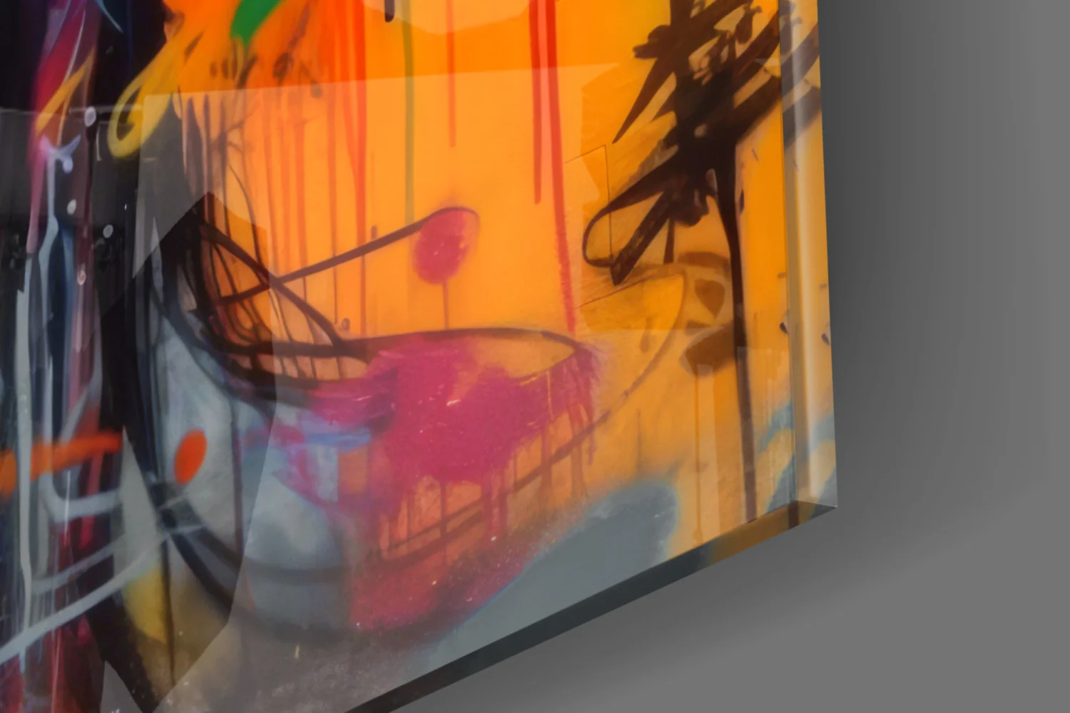 Peaceful Mind Glass Wall Art || Designers Collection - Image 7