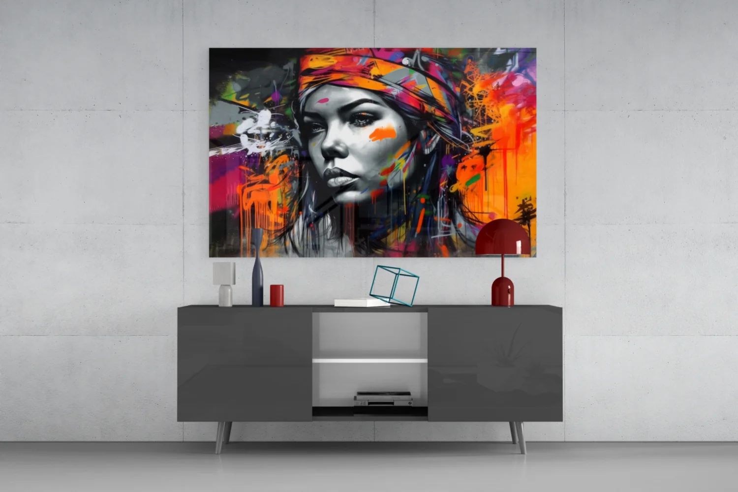 Peaceful Mind Glass Wall Art || Designers Collection - Image 8