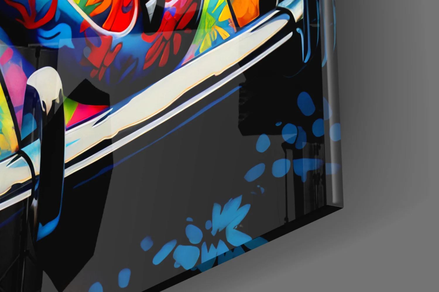 Flowering VW Glass Wall Art || Designer Collection - Image 7