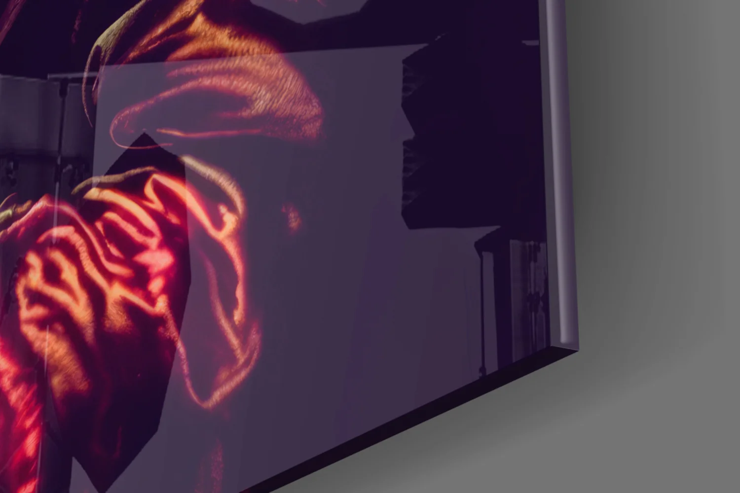 Mona Lisa V2 Glass Wall Art || Designer Collection - Image 7