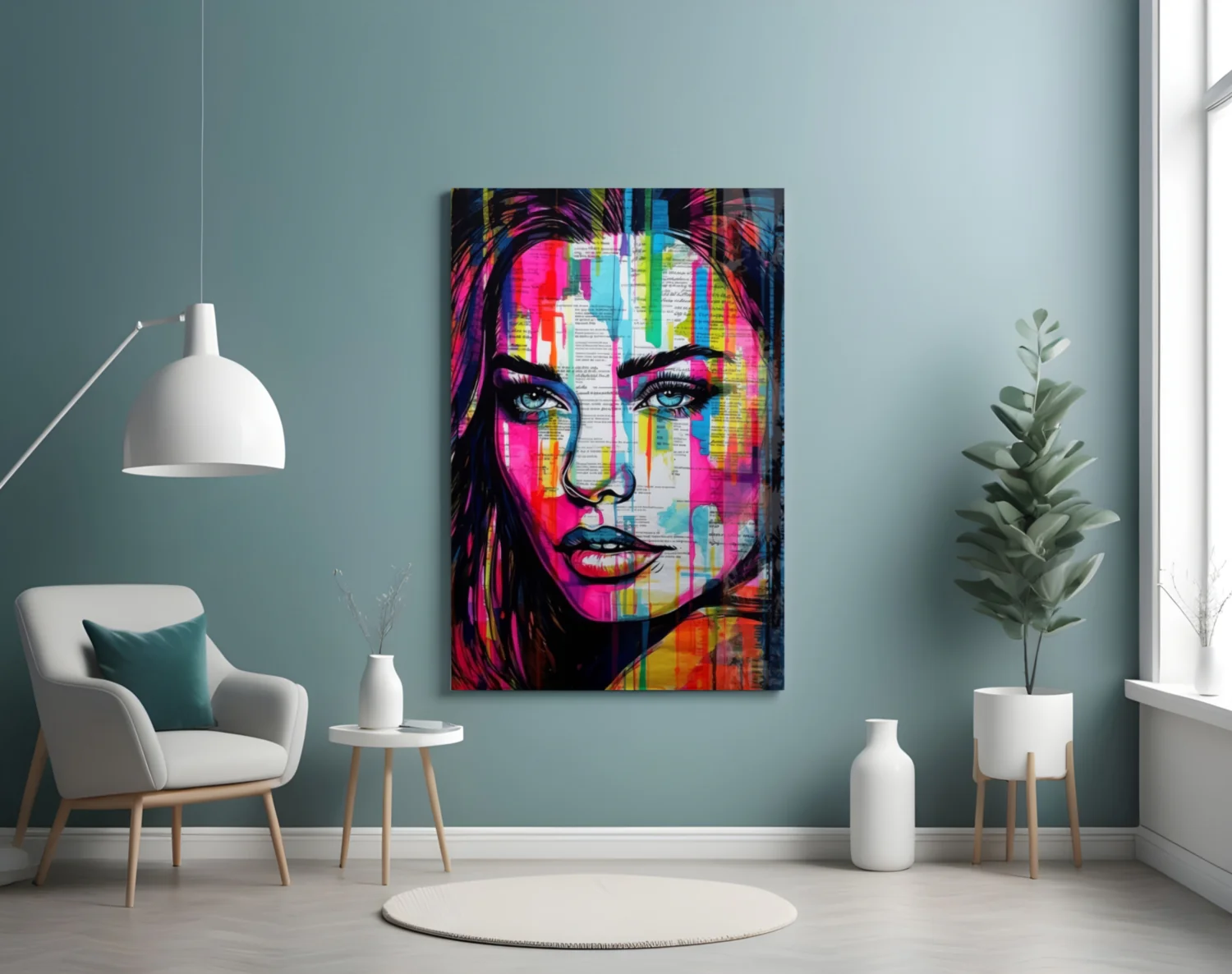 Beauty Glass Wall Art || Designer Collection - Image 4
