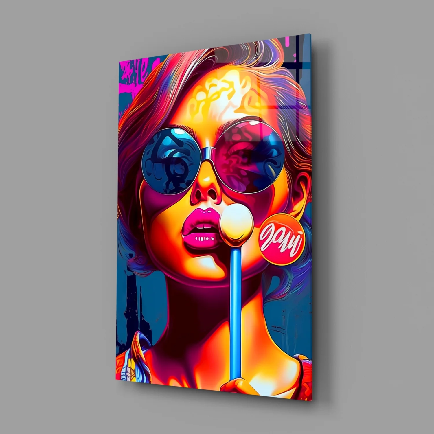 Lollipop Glass Wall Art || Designer Collection - Image 2