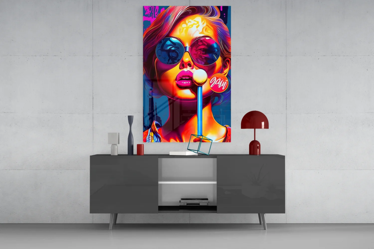 Lollipop Glass Wall Art || Designer Collection - Image 8