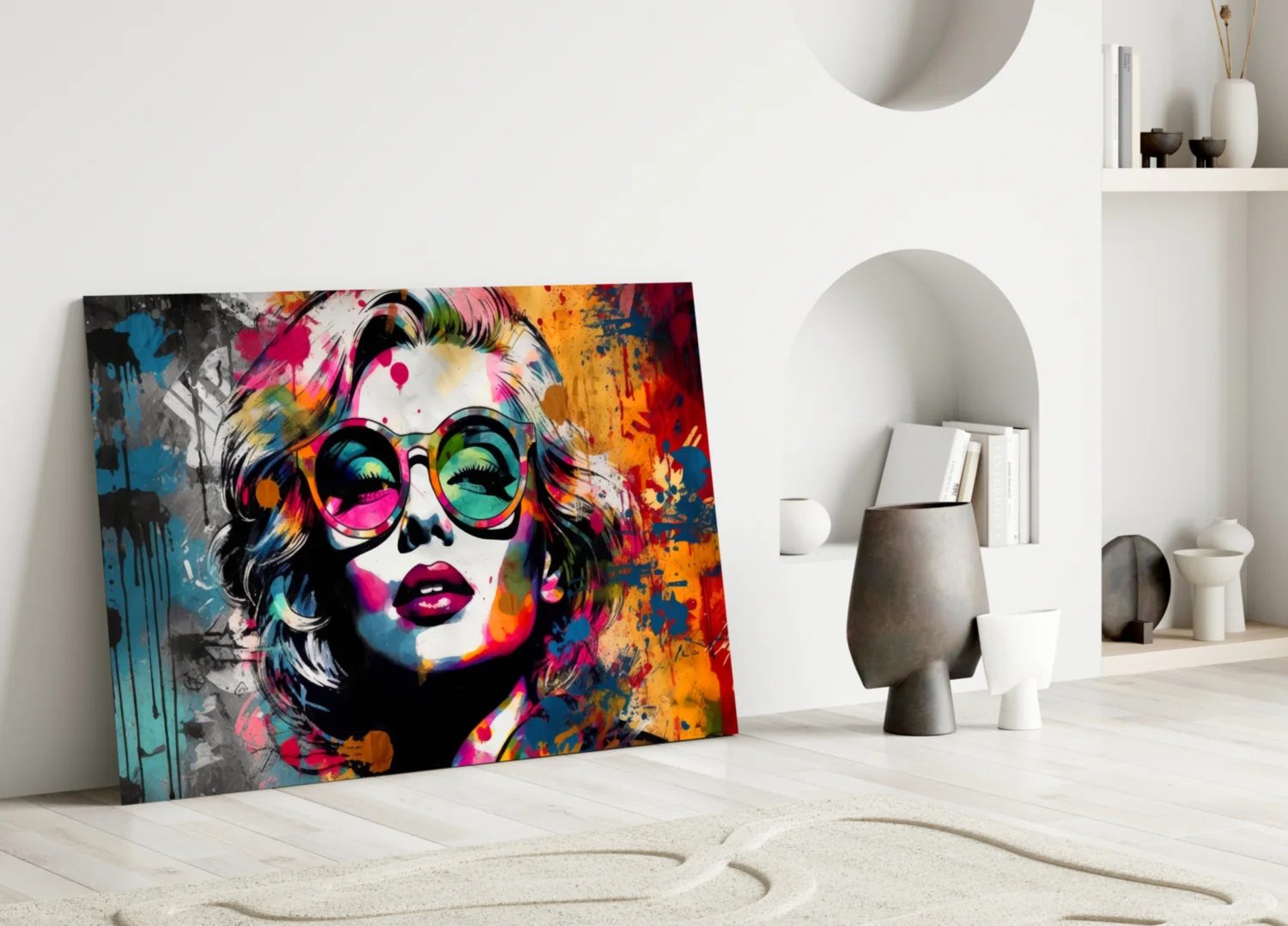 Smarty-Pants Glass Wall Art || Designer Collection - Image 3