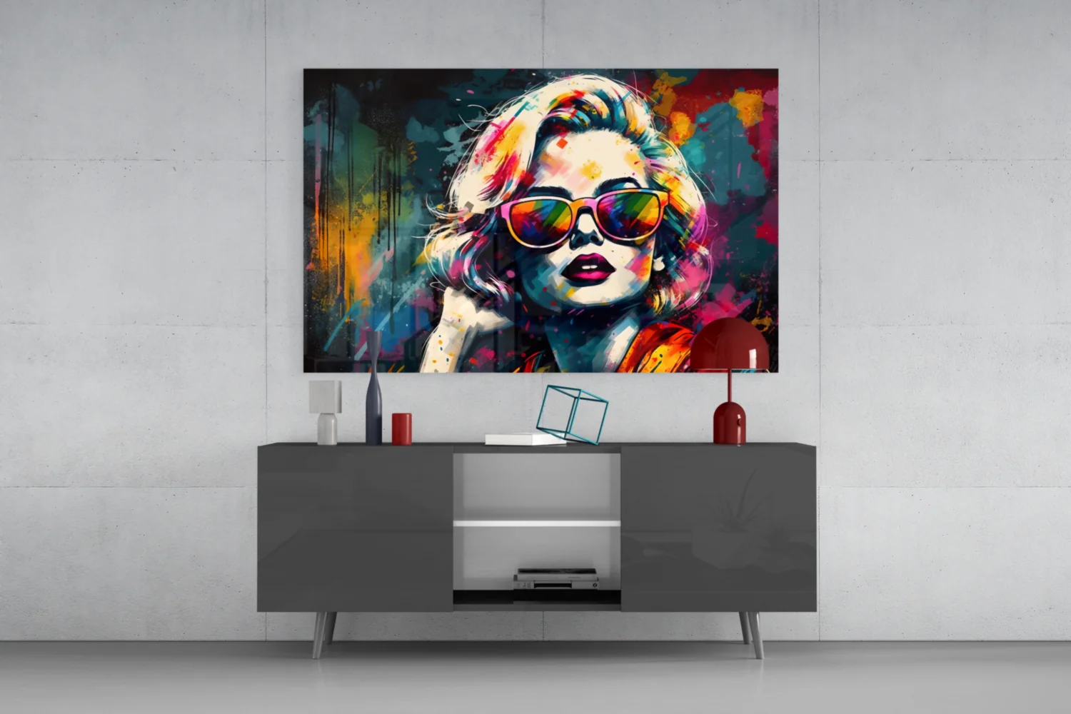 Smarty-Pants Glass Wall Art || Designer Collection - Image 8
