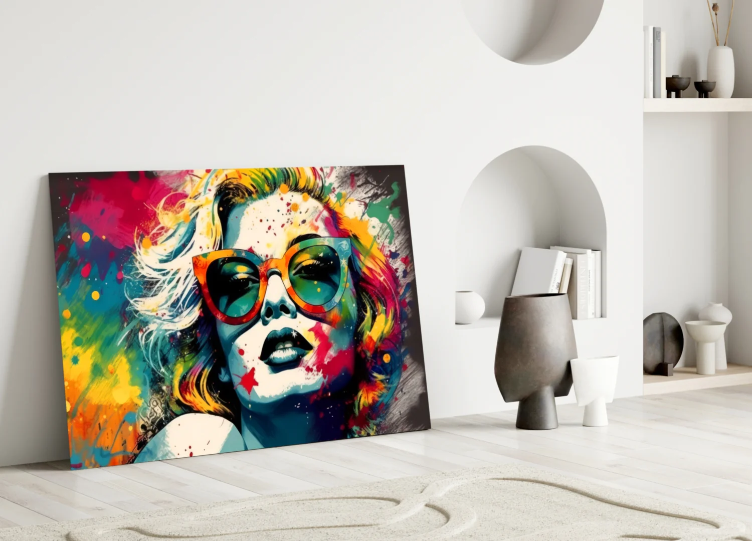 Smarty-Pants Glass Wall Art || Designer Collection - Image 3