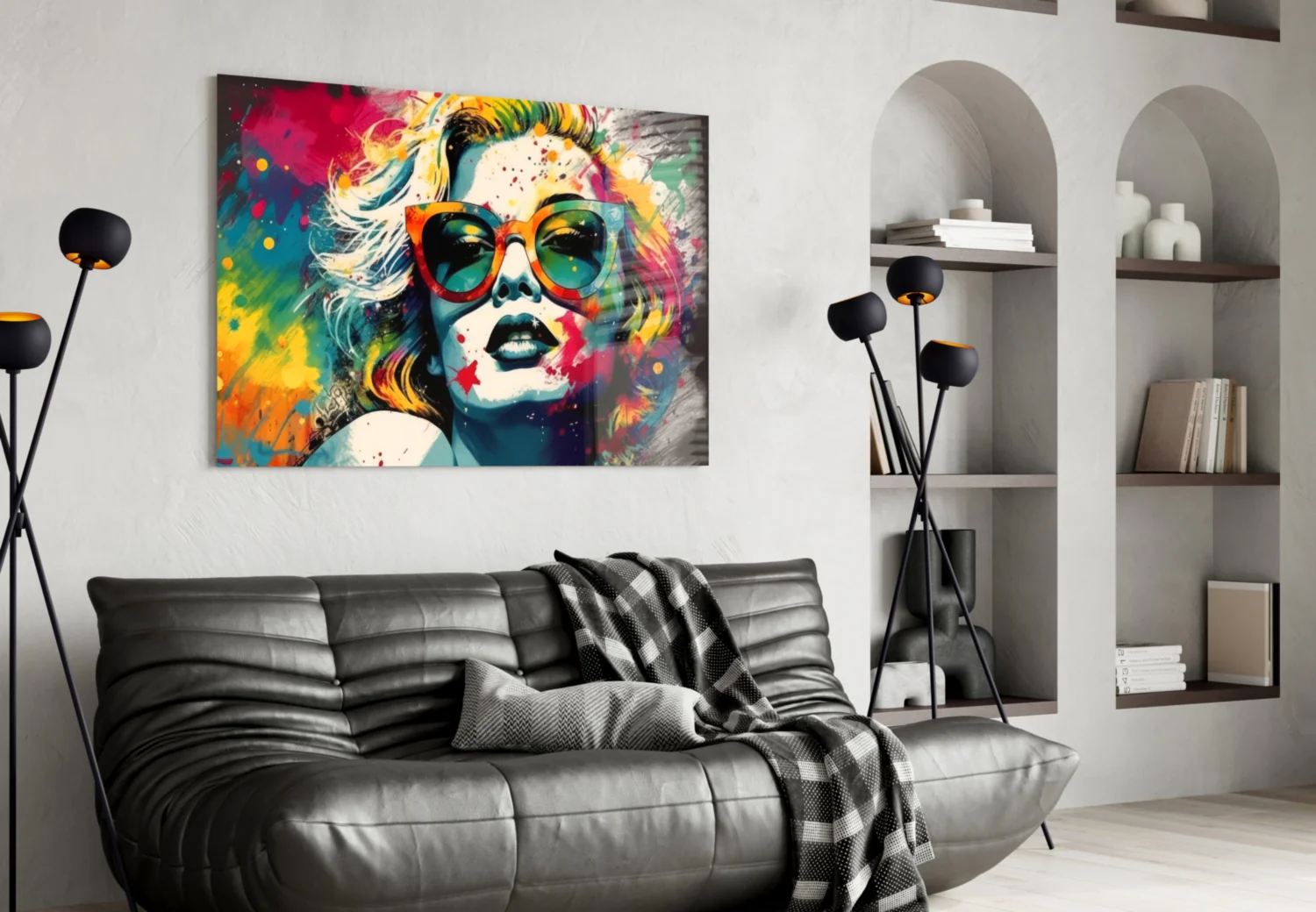 Smarty-Pants Glass Wall Art || Designer Collection - Image 4