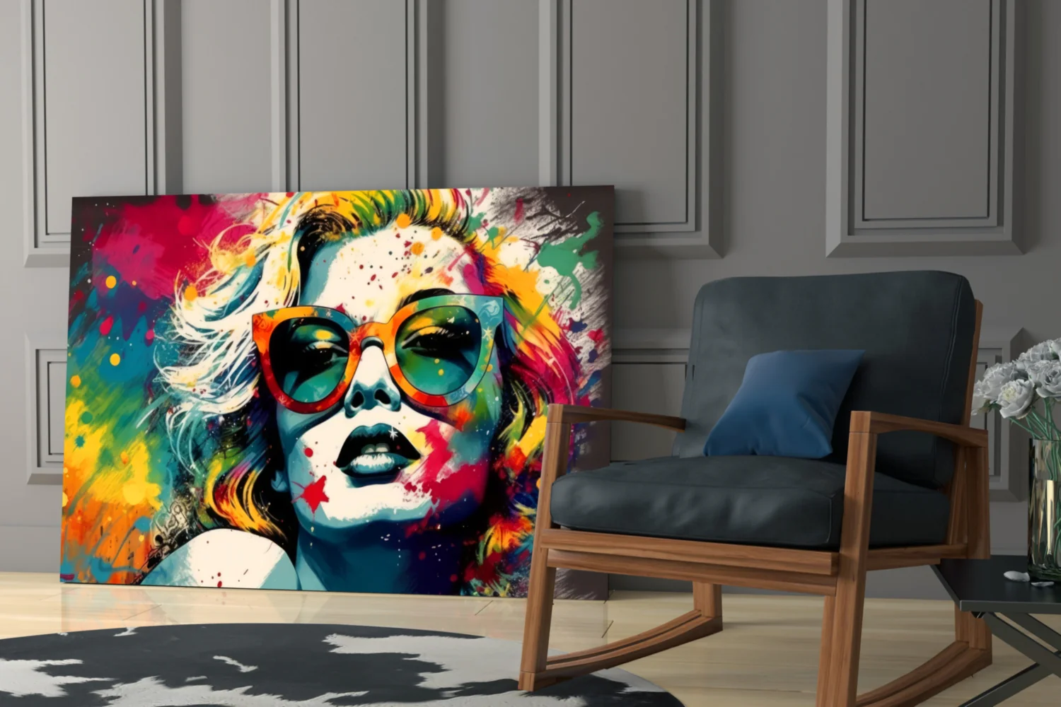 Smarty-Pants Glass Wall Art || Designer Collection - Image 6