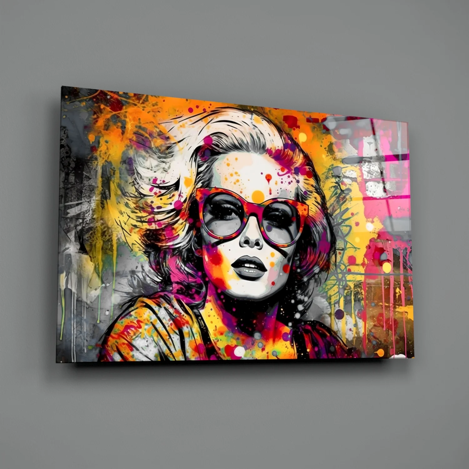 Smarty-Pants Glass Wall Art || Designer Collection - Image 2