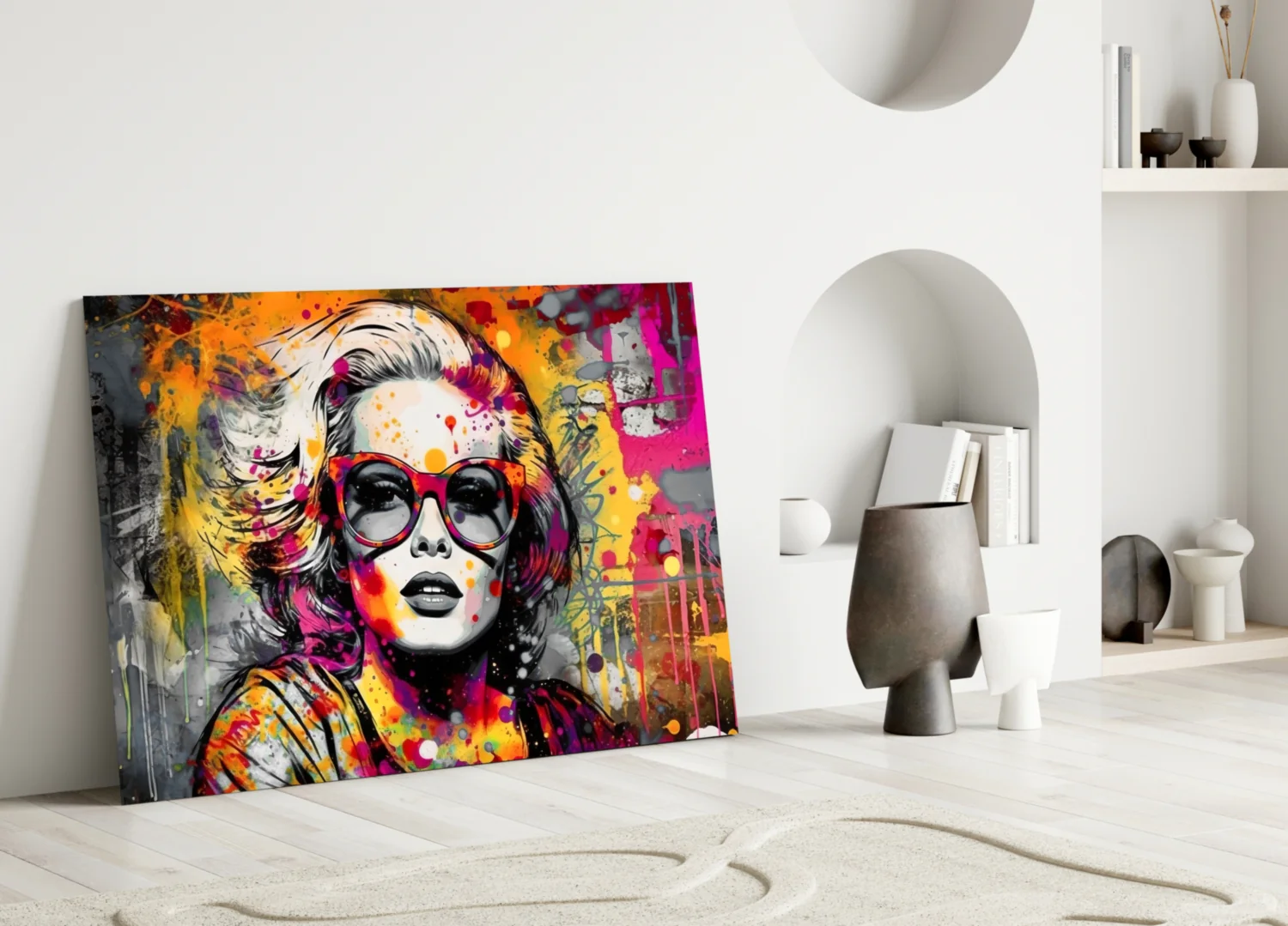 Smarty-Pants Glass Wall Art || Designer Collection - Image 3