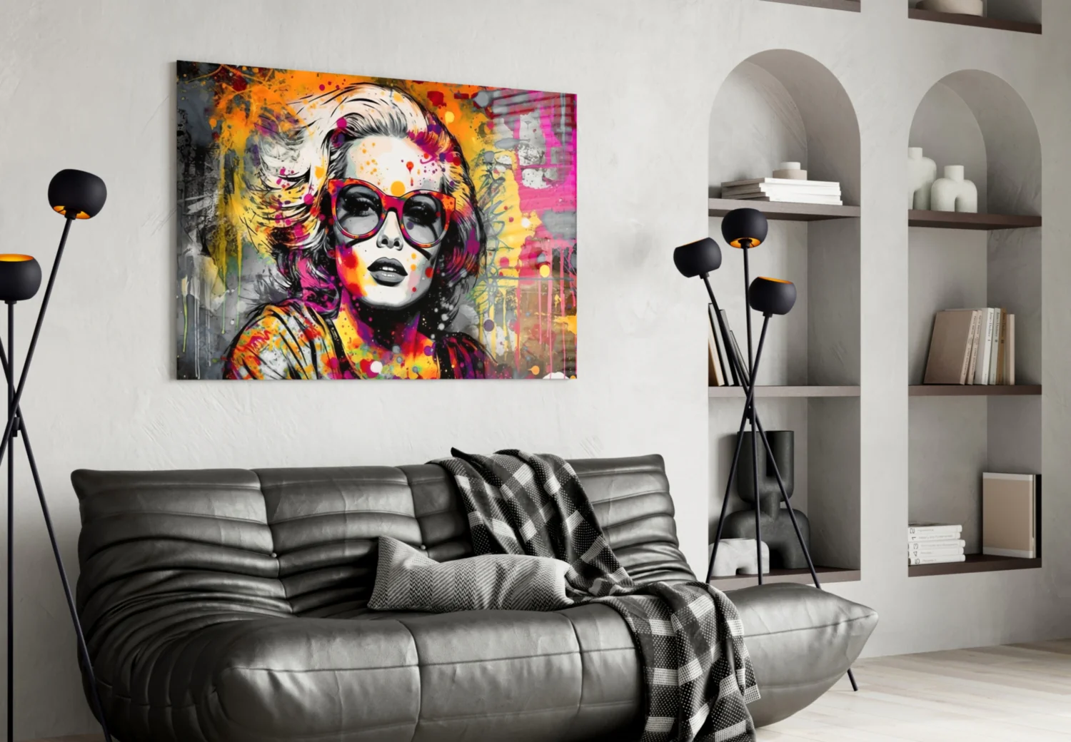 Smarty-Pants Glass Wall Art || Designer Collection - Image 4