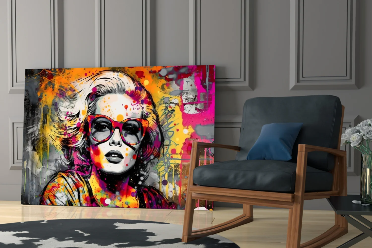 Smarty-Pants Glass Wall Art || Designer Collection - Image 6