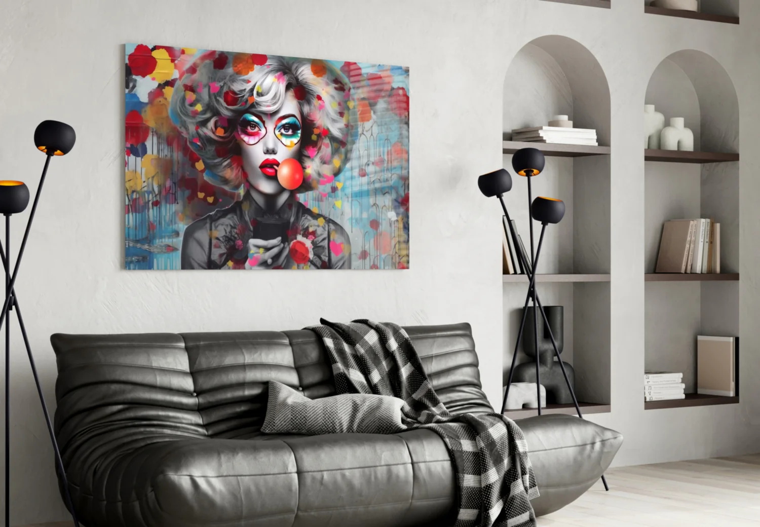 Lollipop Glass Wall Art || Designer Collection - Image 4