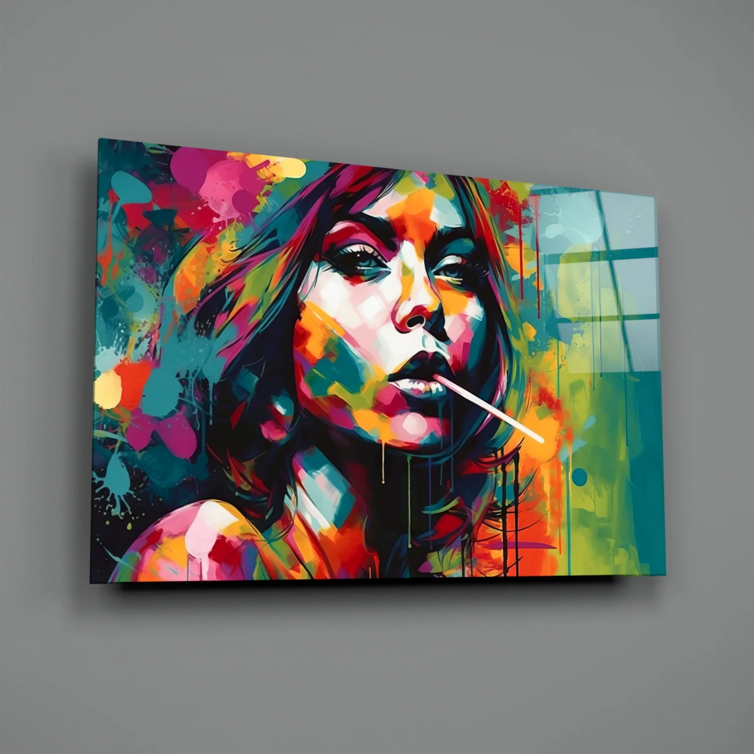 Lollipop Glass Wall Art || Designer Collection - Image 2