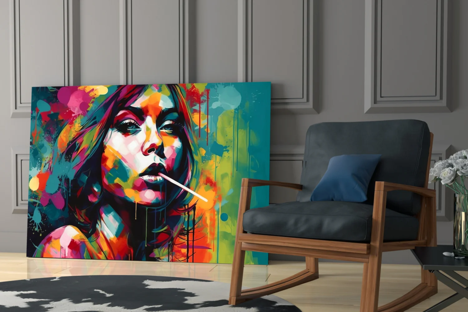 Lollipop Glass Wall Art || Designer Collection - Image 6