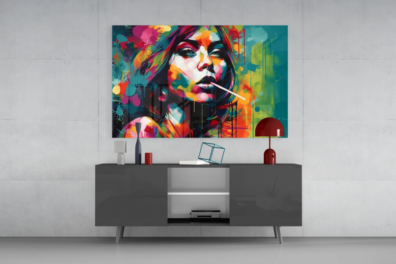 Lollipop Glass Wall Art || Designer Collection - Image 8