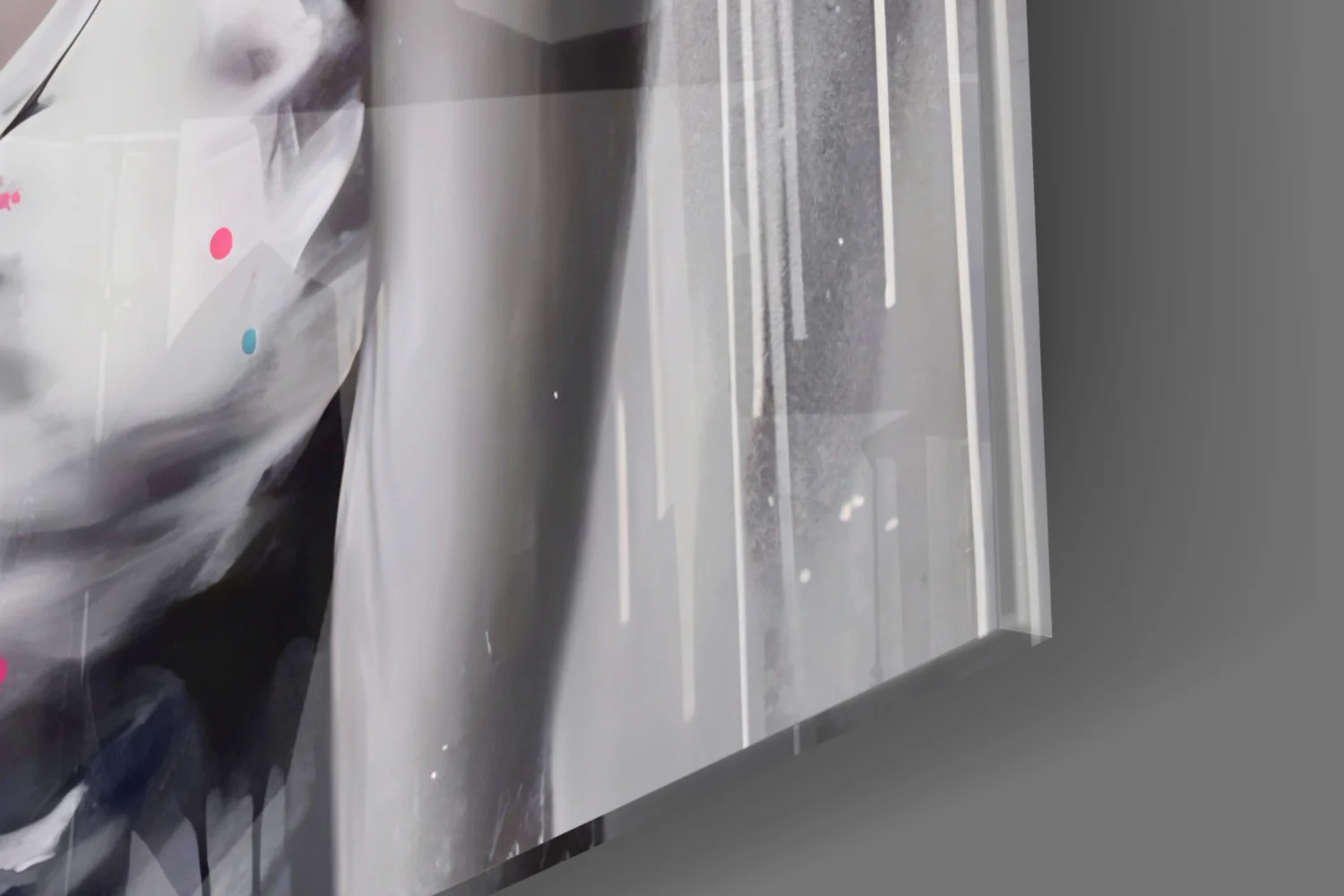 Colors in My Head Glass Wall Art || Designer Collection - Image 7