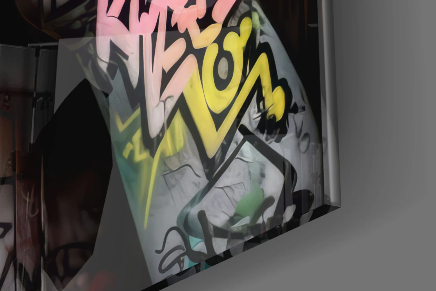 Ssssh Glass Wall Art || Designer Collection - Image 7