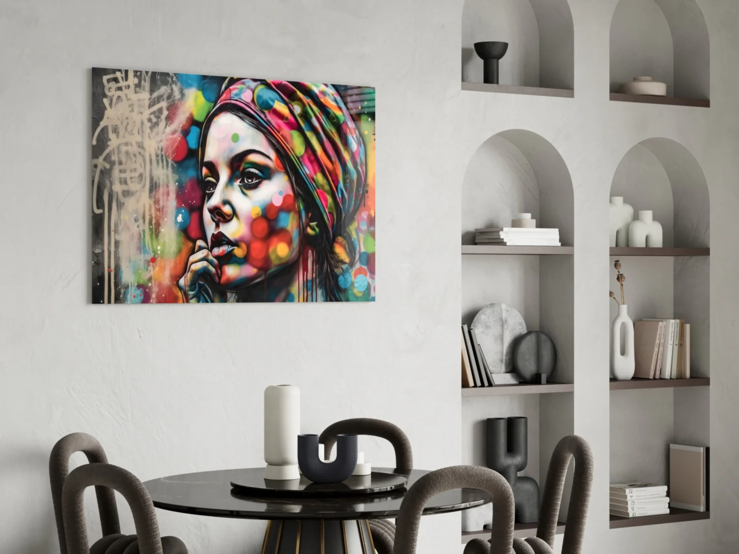 Peaceful Mind Glass Wall Art || Designer Collection - Image 5
