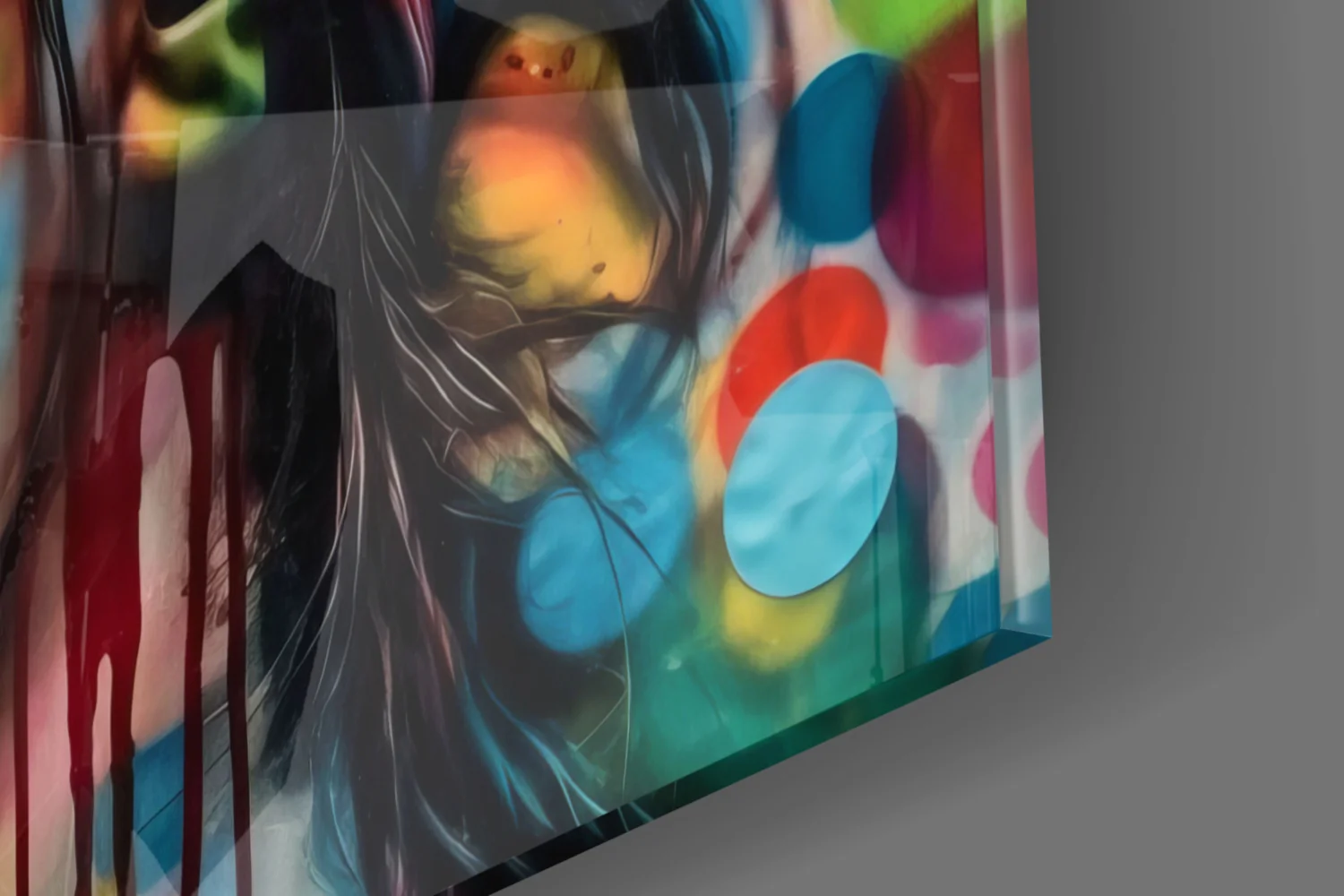 Peaceful Mind Glass Wall Art || Designer Collection - Image 7